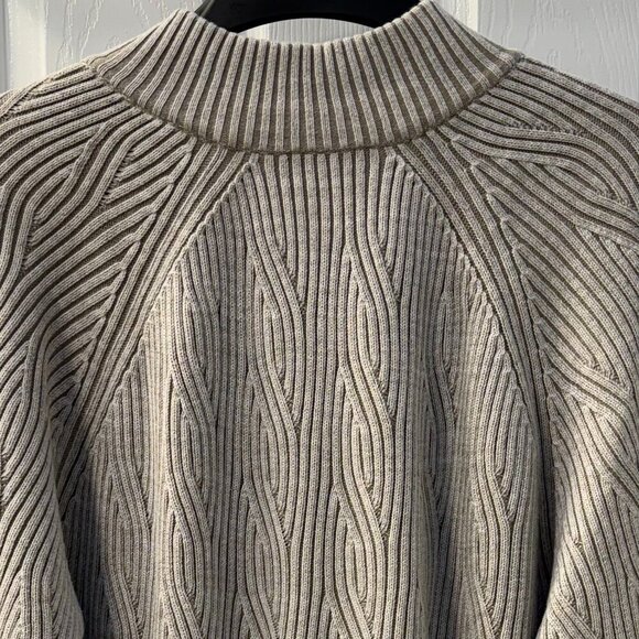 Tommy Bahama Cotton 1/2 Zip Weave Design Sweater Size XL - Picture 6 of 7